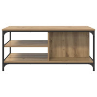 Produktbild för Kaffeebord Artisan Ek 100 x 50 x 45 cm Konstruerat trä