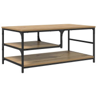Produktbild för Kaffeebord Artisan Ek 90 x 49 x 40 cm Konstruerat trä