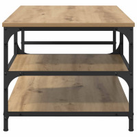 Produktbild för Kaffeebord Artisan Ek 90 x 49 x 40 cm Konstruerat trä