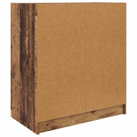 Produktbild för Sidokabinett Gammalt trä 68 x 37 x 75,5 cm Konstruerat trä