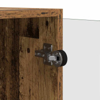Produktbild för Sidokabinett Gammalt trä 68 x 37 x 75,5 cm Konstruerat trä