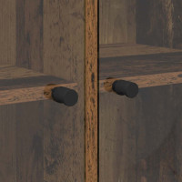 Produktbild för Sidokabinett Gammalt trä 68 x 37 x 75,5 cm Konstruerat trä