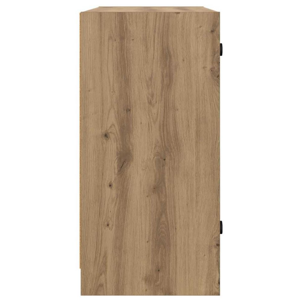 Produktbild för Sidokabinett Artisan Ek 68 x 37 x 75,5 cm Konstruerat trä