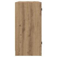 Produktbild för Sidokabinett Artisan Ek 68 x 37 x 75,5 cm Konstruerat trä