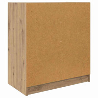 Produktbild för Sidokabinett Artisan Ek 68 x 37 x 75,5 cm Konstruerat trä