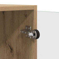 Produktbild för Sidokabinett Artisan Ek 68 x 37 x 75,5 cm Konstruerat trä