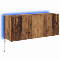 Produktbild för TV Vägghylla Gammalt trä 100 x 35 x 41 cm Konstruerat trä