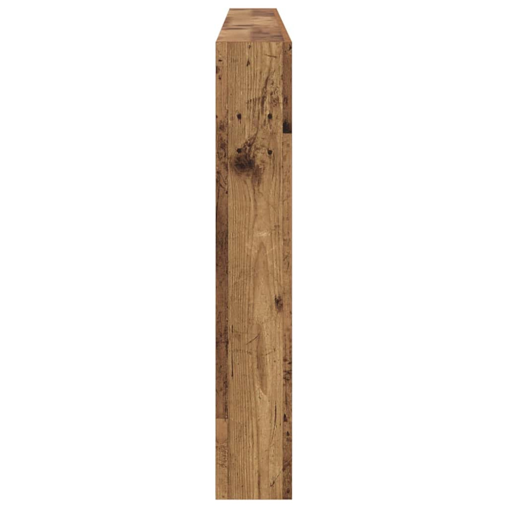 Produktbild för Huvudgavel Gammalt trä 200 x 17 x 102 cm Konstruerat trä