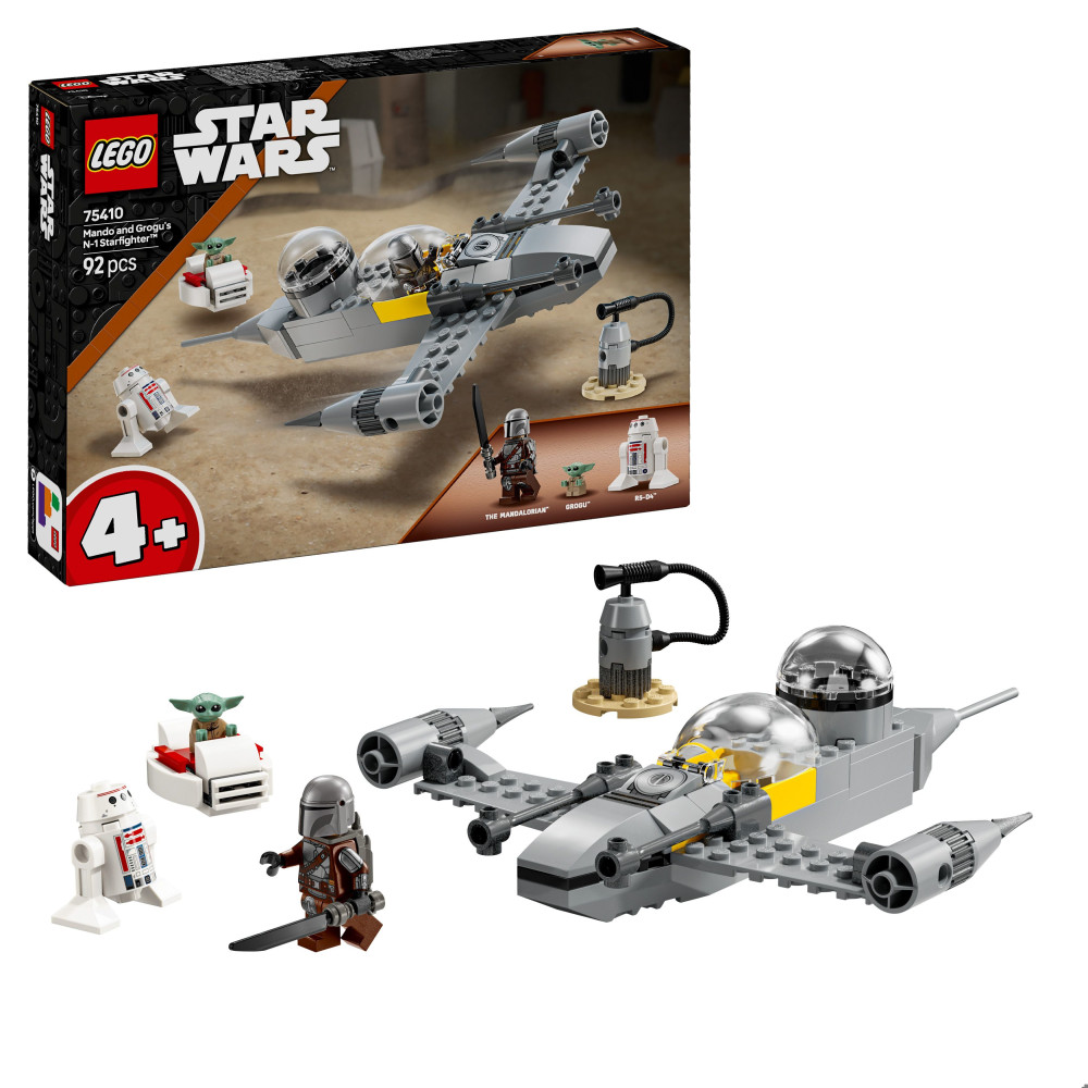 Produktbild för LEGO® 75410 Mandos och Grogus N-1 Starfighter