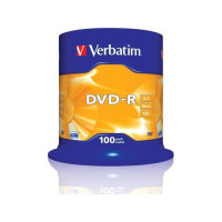 Produktbild för Verbatim - DVD-R x 100 - 4.7 GB - lagringsmedier