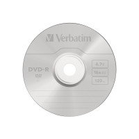 Produktbild för Verbatim - DVD-R x 100 - 4.7 GB - lagringsmedier