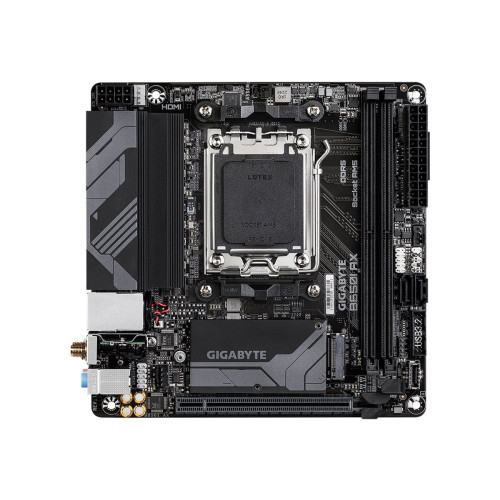 Gigabyte Technology Gigabyte B650I AX - 1.0 - moderkort - mini ITX - Socket AM5 - AMD B650