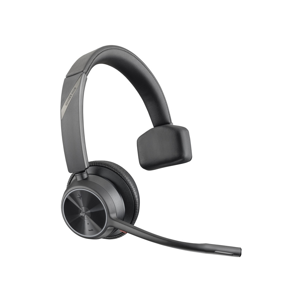 Produktbild för HP Poly Voyager 4310 - headset - USB-C, USB-A via Bluetooth-adapter