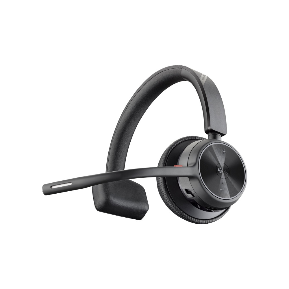 Produktbild för HP Poly Voyager 4310 - headset - USB-C, USB-A via Bluetooth-adapter