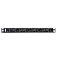 Produktbild för ATEN Basic PDU PE0112G - kraftdistributionsenhet - 2400 VA