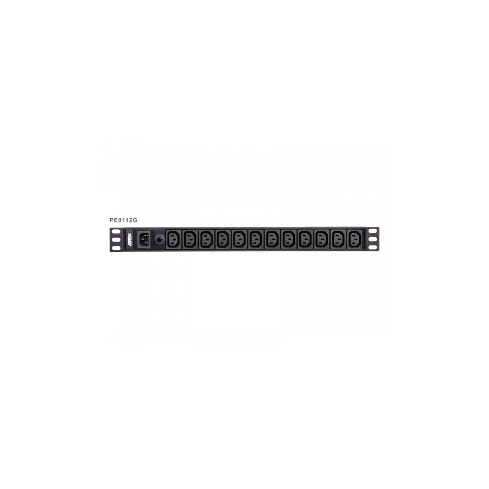 Produktbild för ATEN Basic PDU PE0112G - kraftdistributionsenhet - 2400 VA