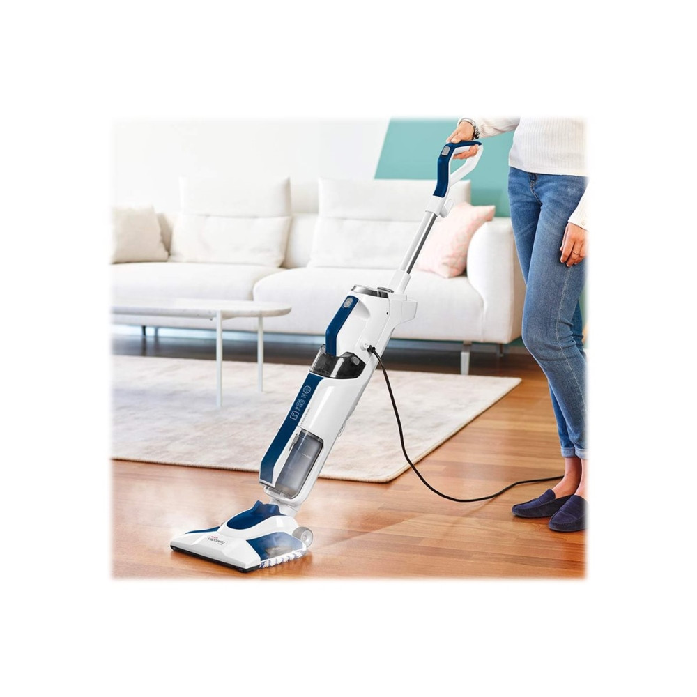Produktbild för Polti Vaporetto 3 Clean - ång/dammsugare - skaft/handhållen - blå