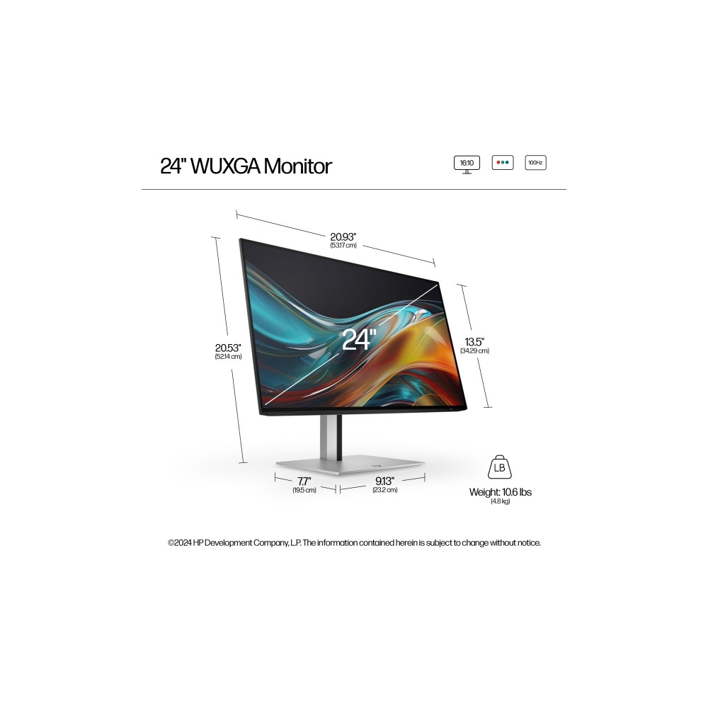 Produktbild för HP 724pn - Series 7 Pro - LED-skärm - 24"
