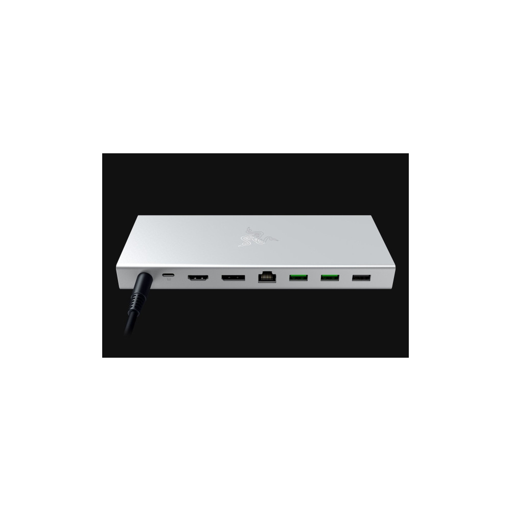 Produktbild för Razer - dockningsstation - USB-C / USB-A - HDMI, DP - 1GbE