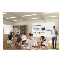 Produktbild för Epson EB-760W - 3LCD-projektor - ultrakort kastavstånd - 802.11a/b/g/n/ac trådlös/LAN/Miracast - vit