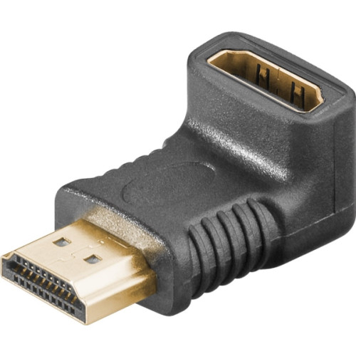 Goobay Goobay HDMI™ vinkeladapter 270° vertikal, 8K @ 60 Hz, vergol...
