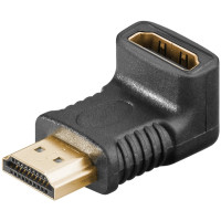Produktbild för Goobay HDMI™ vinkeladapter 270° vertikal, 8K @ 60 Hz, vergol...