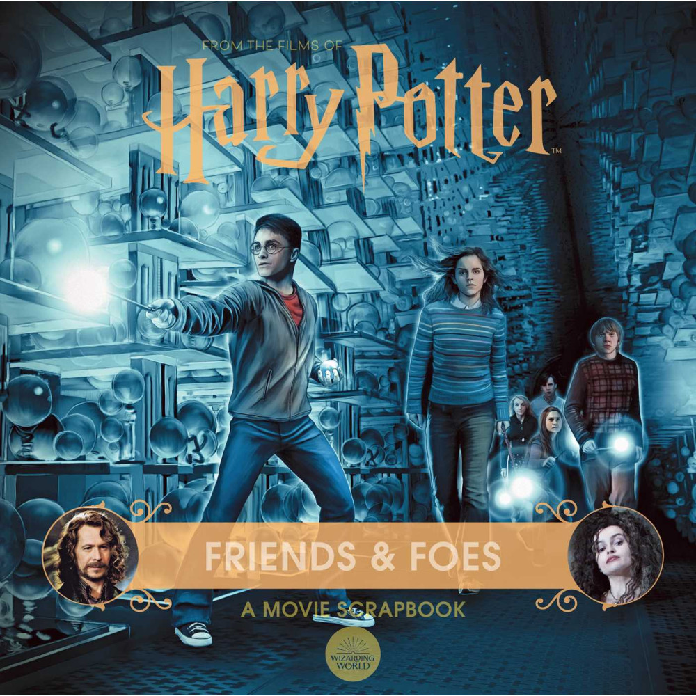 Produktbild för Harry Potter: Friends & Foes: A Movie Scrapbook (inbunden, eng)