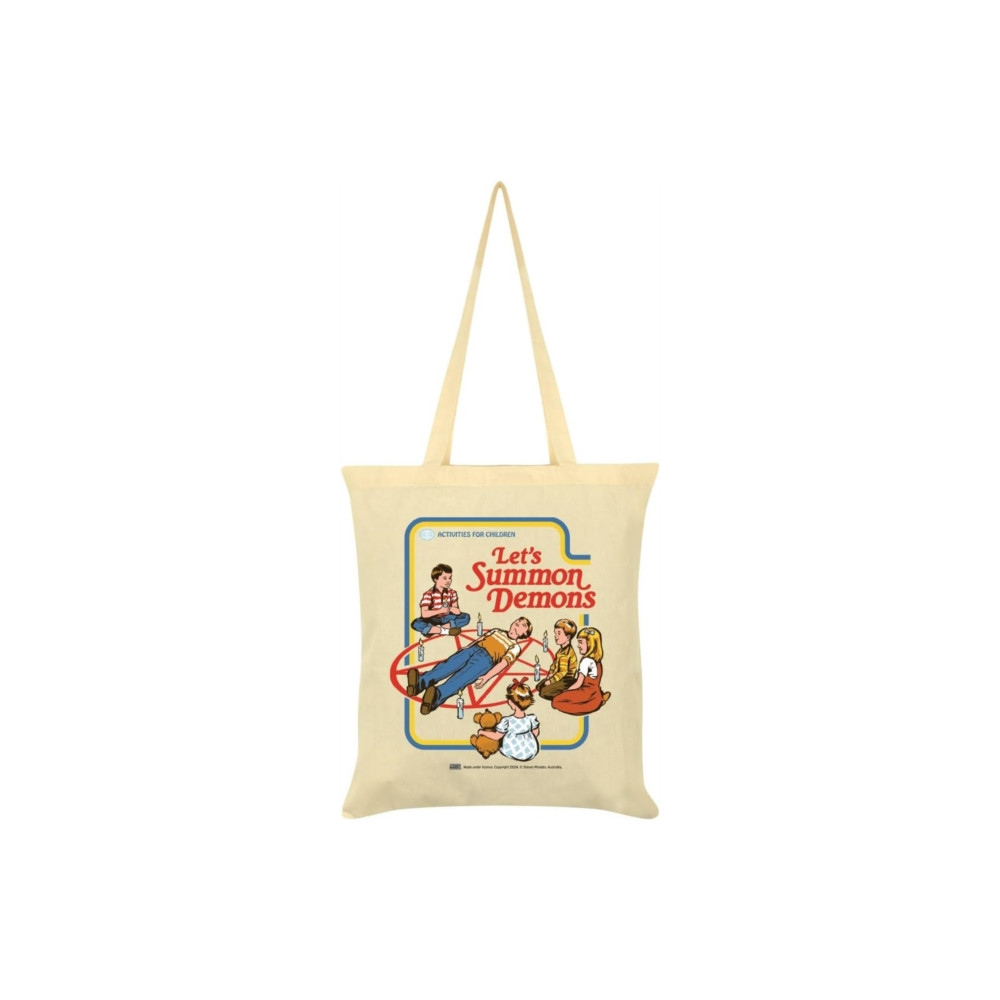 Produktbild för Steven Rhodes (Let'S Summon Demons) Natural Tote Bag