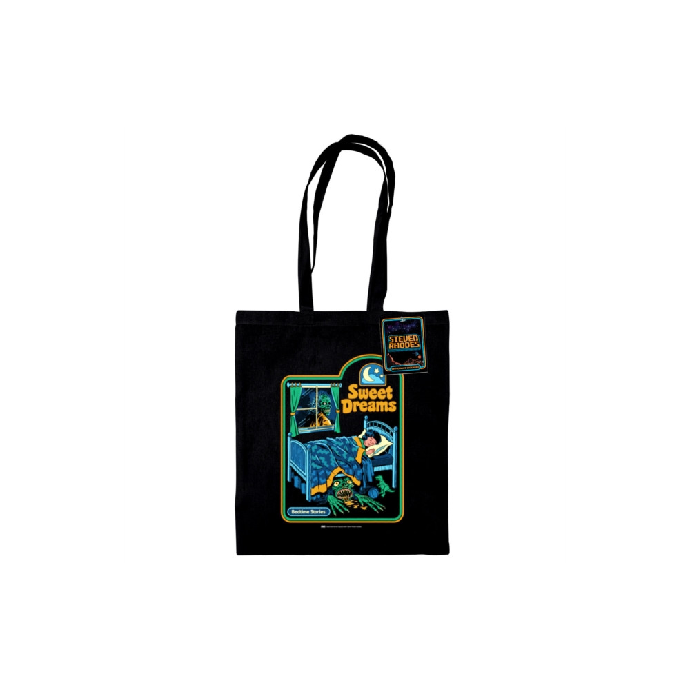 Produktbild för Steven Rhodes (Sweet Dreams) Black Tote Bag