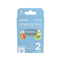 Produktbild för Panasonic eneloop lite BK-4LCCE batteri - 2 x AAA - NiMH