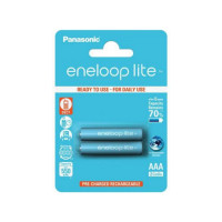 Produktbild för Panasonic eneloop lite BK-4LCCE batteri - 2 x AAA - NiMH