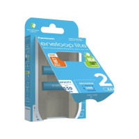 Produktbild för Panasonic eneloop lite BK-4LCCE batteri - 2 x AAA - NiMH