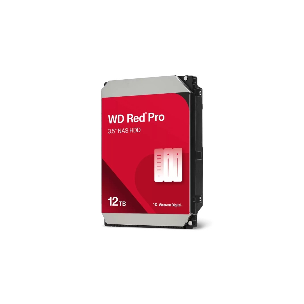 Produktbild för WD Red Pro WD122KFBX - hårddisk - Enterprise - 12 TB - SATA 6Gb/s