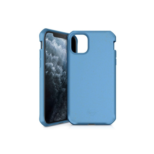 ITSkins ITSKINS APXE-SPBIO-BLUE, Hårt fodral, Apple, iPhone 11 Pro i...