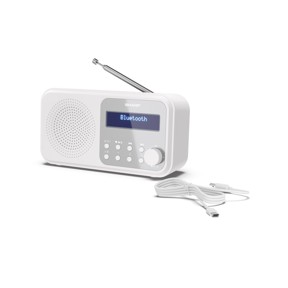 Produktbild för Sharp Tokyo DR-P420 - bärbar DAB-radio - Bluetooth