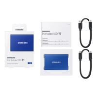 Produktbild för Samsung T7 MU-PC1T0H - SSD - 1 TB - USB 3.2 Gen 2