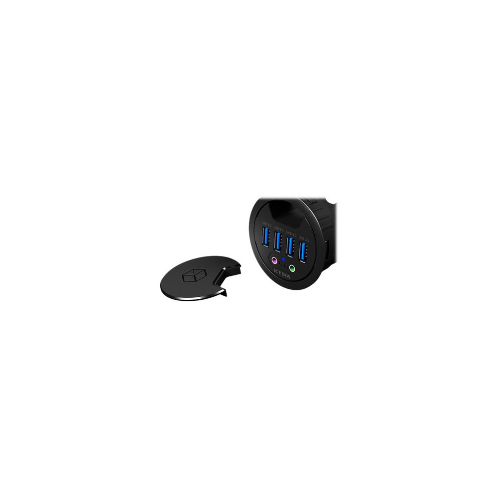 Produktbild för ICY BOX IB-HUB1403A - hubb - 4 portar