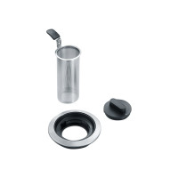 Produktbild för SEVERIN WK 3479 Deluxe - tebryggare/kittel - glass/brushed stainless steel/black