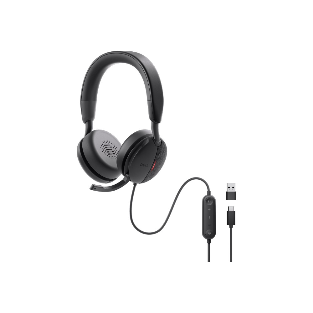 Produktbild för Dell Pro Wired ANC Headset WH5024 - headset - USB-C
