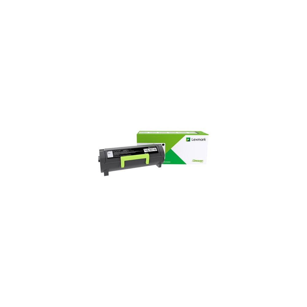 Produktbild för Lexmark 502E - svart - original - tonerkassett - LCCP, LRP, Lexmark Corporate