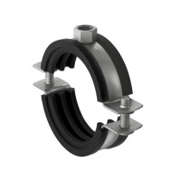 Produktbild för Fischer 560607, Rörhållare, Sort, Rustfrit stål, 121