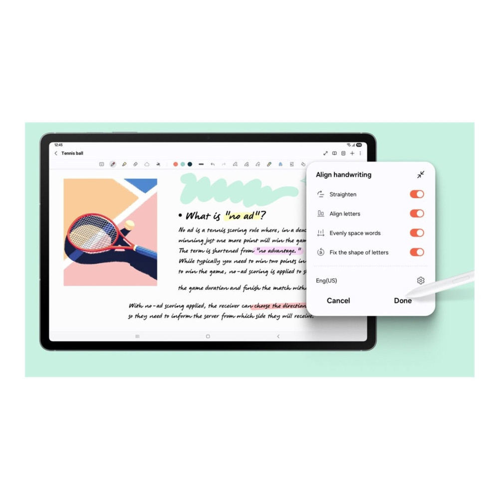 Produktbild för Samsung Galaxy Tab S10 FE+ - surfplatta - Android - 128 GB - 13.1" - 3G, 4G, 5G - tjänst ingår ej