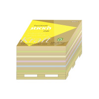 Produktbild för Stick'n Notes kraftblock 76 x 76 mm, 5 färger, 400 kort. Sti...