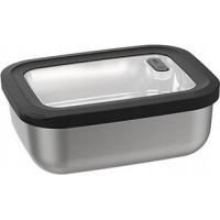 Produktbild för GEFU 12775, Container, Rektangulär, 1,3 l, Svart, Rostfritt...