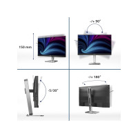 Produktbild för Philips 27B2U4601 - 4000 Series - LED-skärm - QHD - 27"