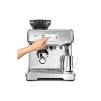 Produktbild för Sage SES880BSS4EEU1 the Barista Touch - automatisk kaffekokare med mjölkskummare - borstat rostfritt stål