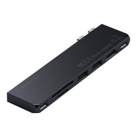 Produktbild för Satechi Pro Hub Slim - dockningsstation - USB-C x 2 - HDMI