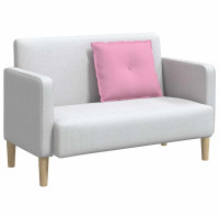 Produktbild för Ryggkudde Rosa 60 x 19 x 50 cm tyg