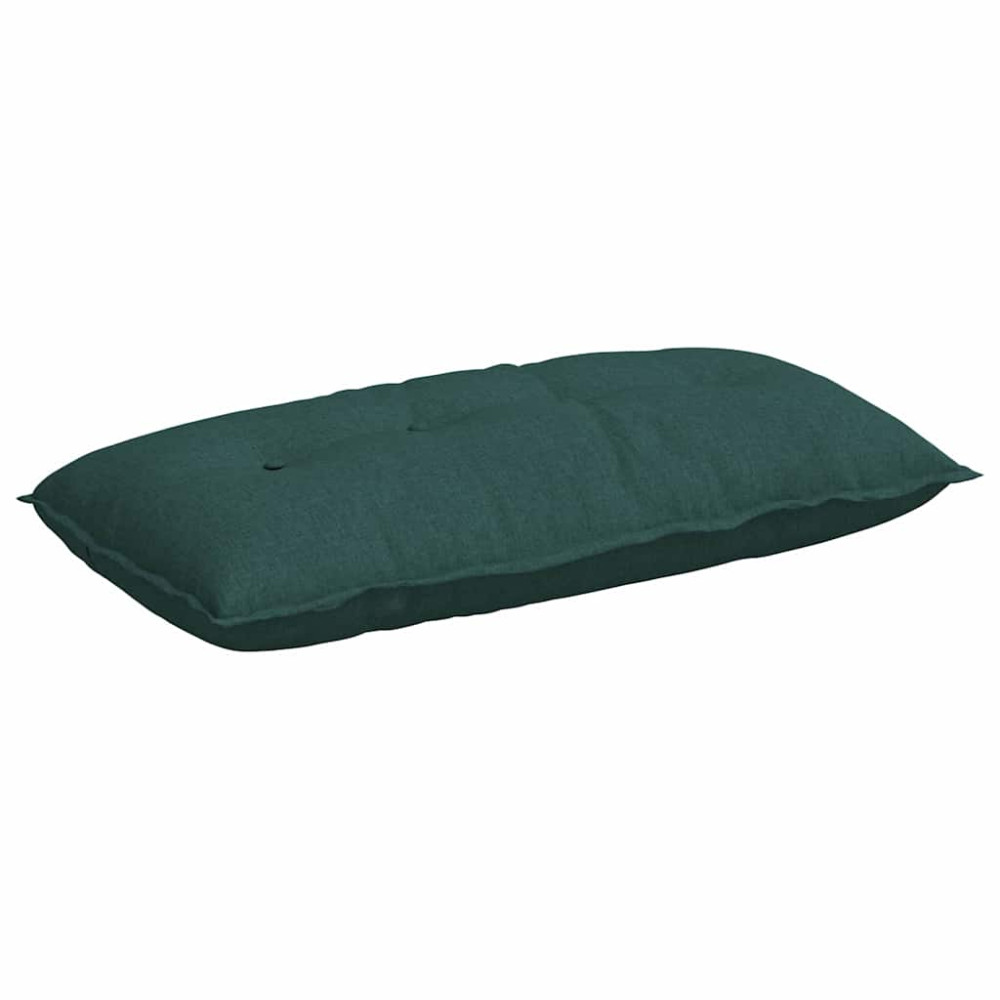 Produktbild för Ryggkudde Mörkgrön 100 x 19 x 50 cm tyg