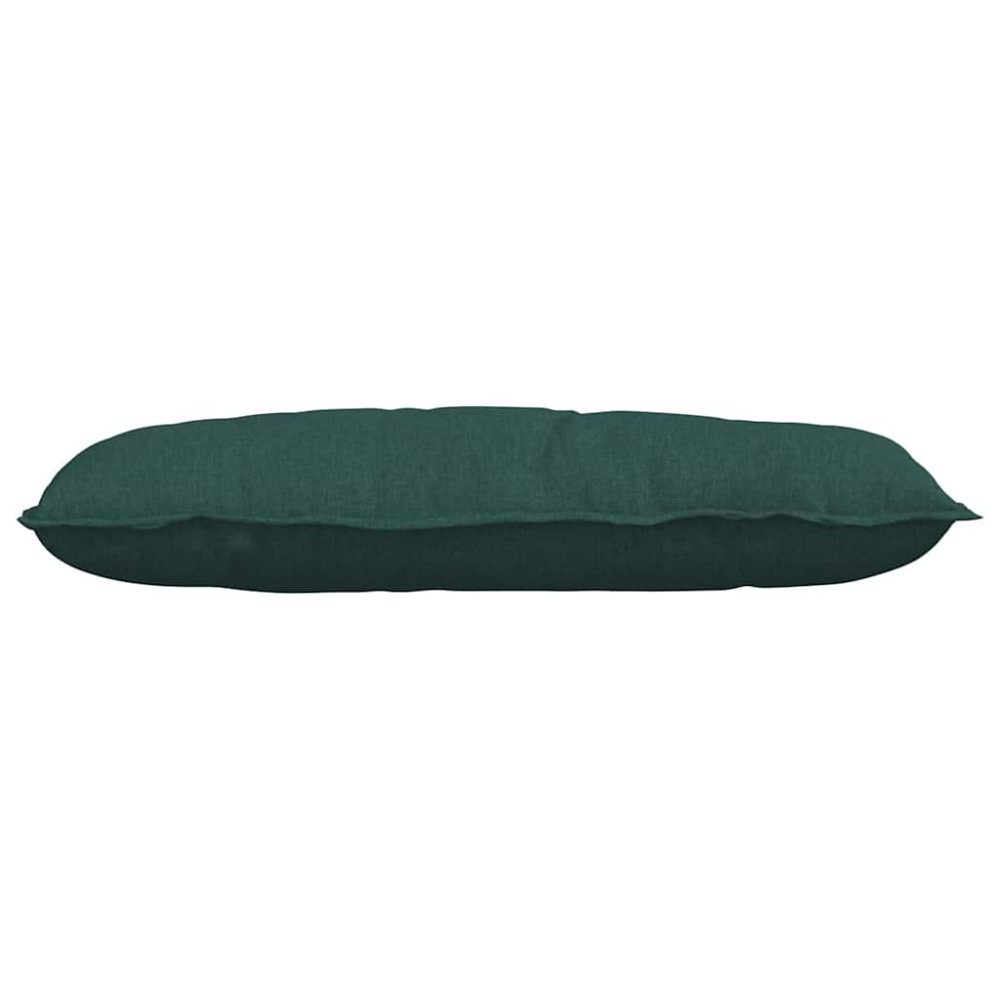 Produktbild för Ryggkudde Mörkgrön 100 x 19 x 50 cm tyg